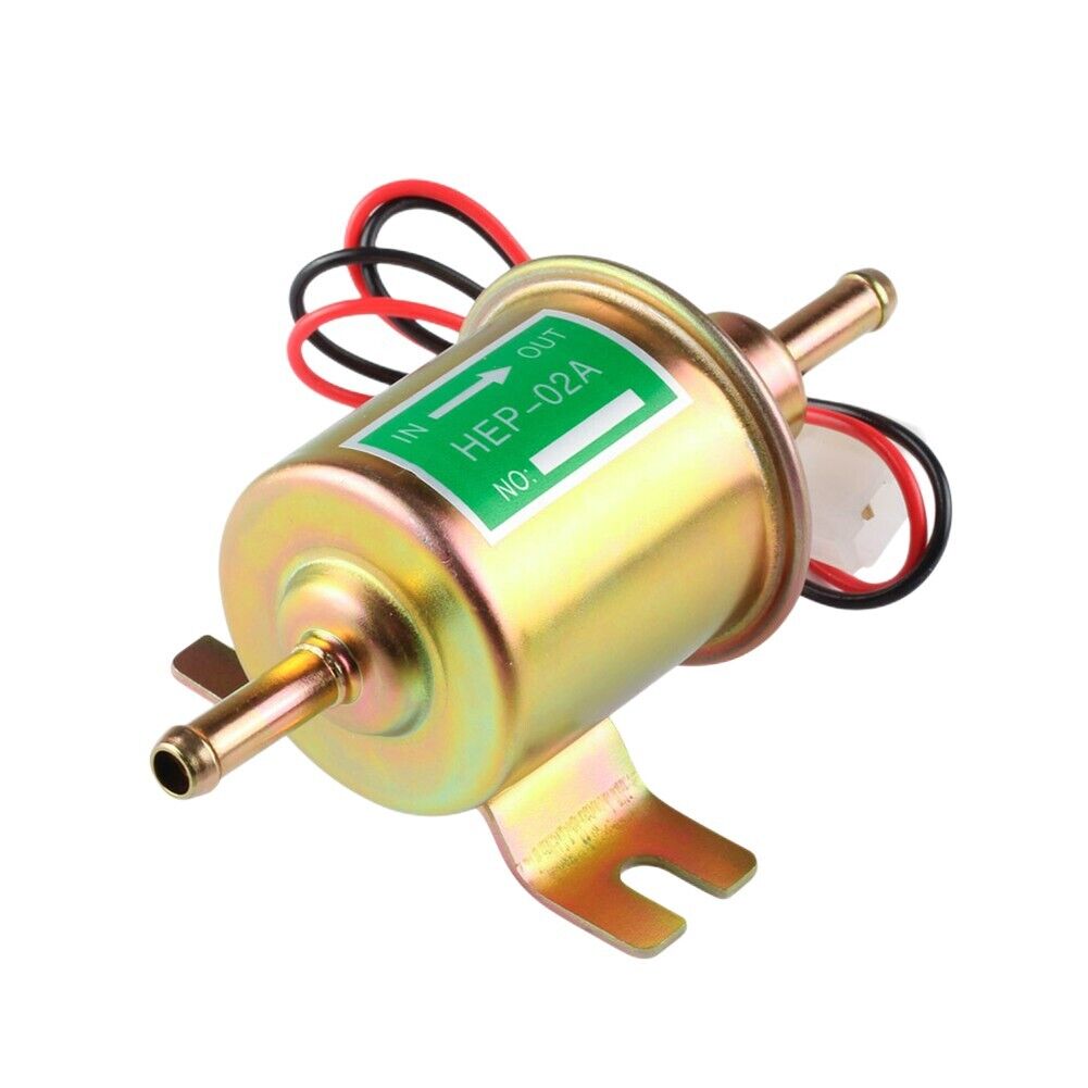 Electric Pump Hep-02a Gas Diesel Inline Low Pressure Electric Pump 12V Hep02a, Gold