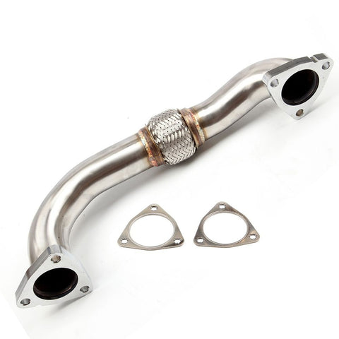 6.4L Turbocharger Up Pipe For 08-10 Ford F250 Super Duty 08-10 Ford F350 Super Duty Stainless Steel