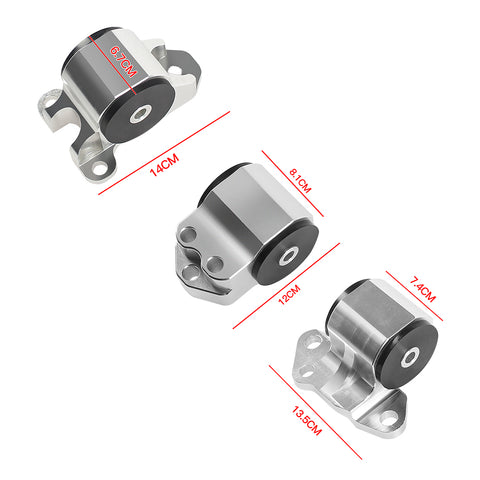 3-Bolt Engine Motor Mount Swap for HONDA Civic EG 1996-2000  B/D-series Engine