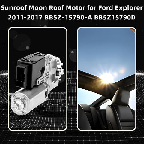 Sunroof Moon Roof Motor for Ford Explorer 2011-2017 BB5Z-15790-A BB5Z15790D