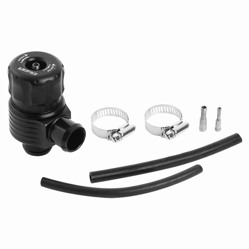 Universal Adjustable 25mm Single Port Turbo Blow Off Dump Valve Black Aluminum