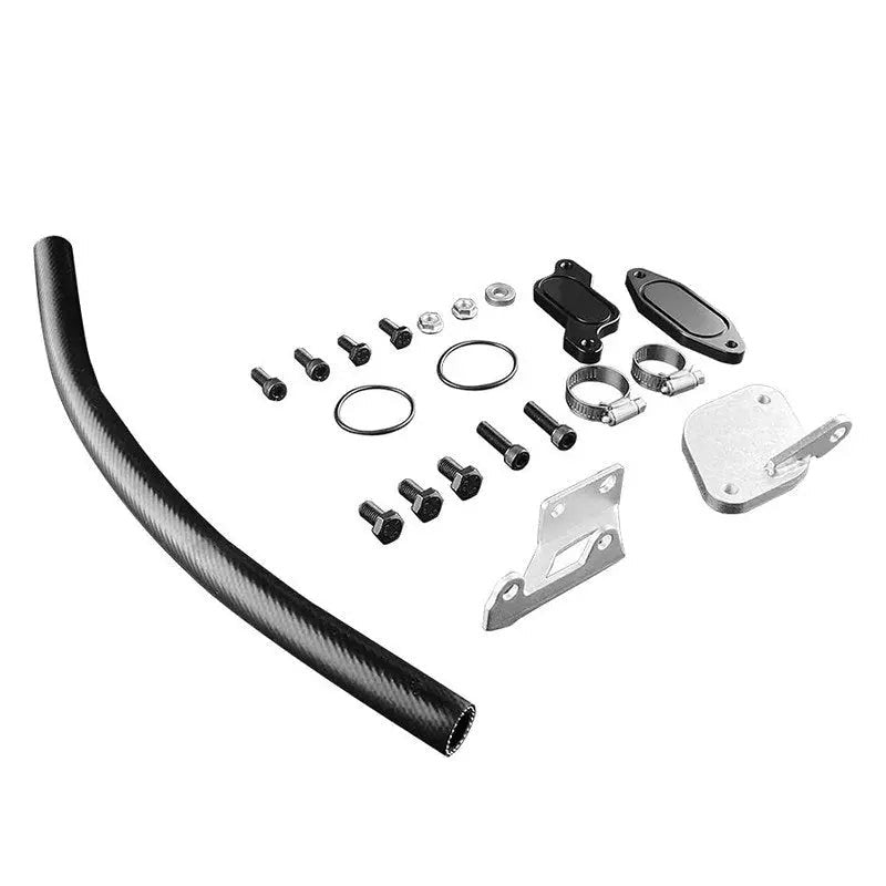 LBZ EGR Delete Kit Cooler for 2006-2007 Chevy GMC 6.6L Engine Parts