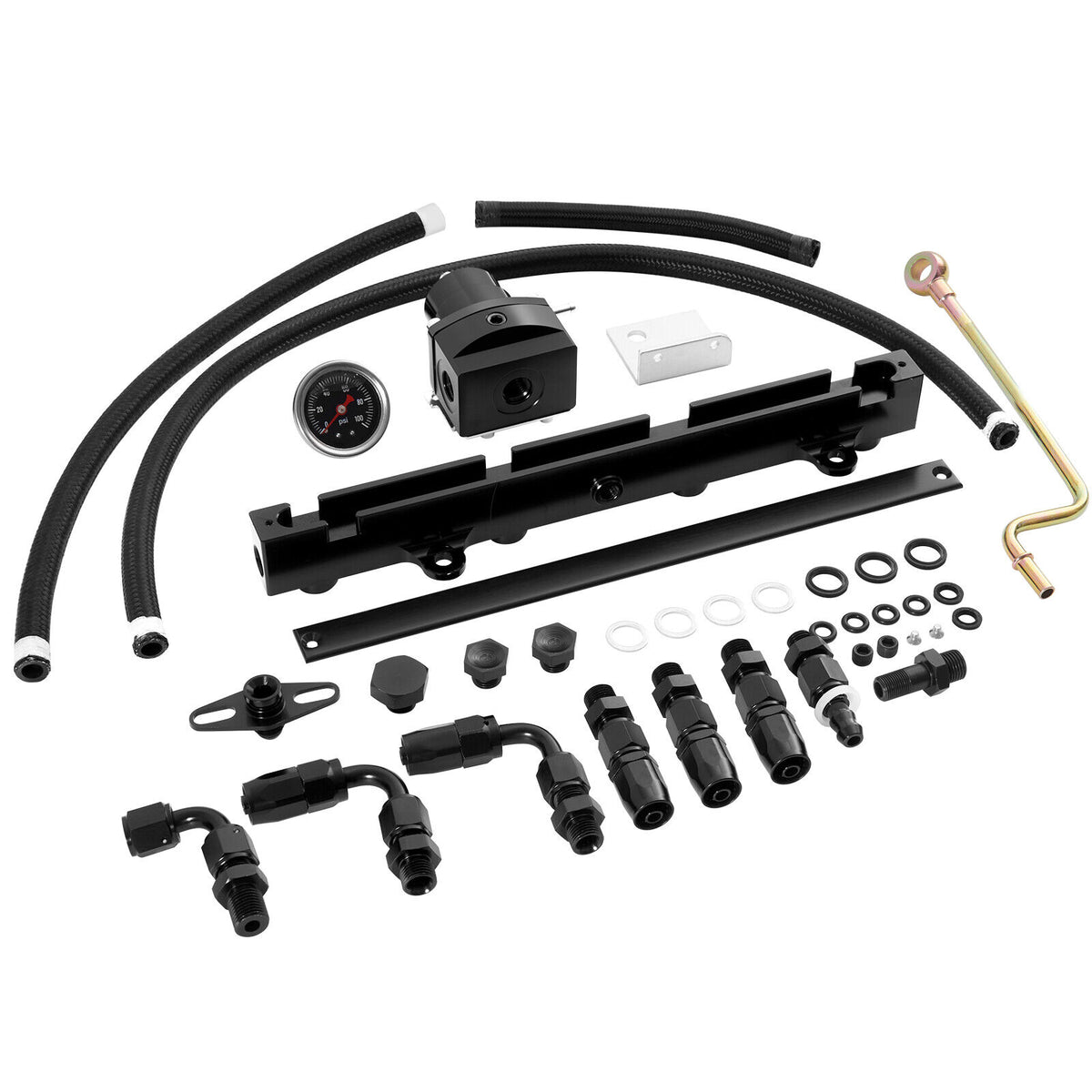 K20 K24 Tucked Fuel Line System Kit for K-Series K-Swaps DC2 EG EK Civic Integra