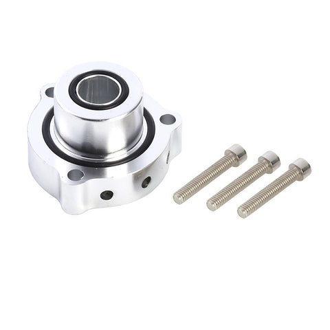 Suits Audi A1 A3 Q5 1.8T 2.0T Turbo Pressure Relief Valve Adapter Base Silver