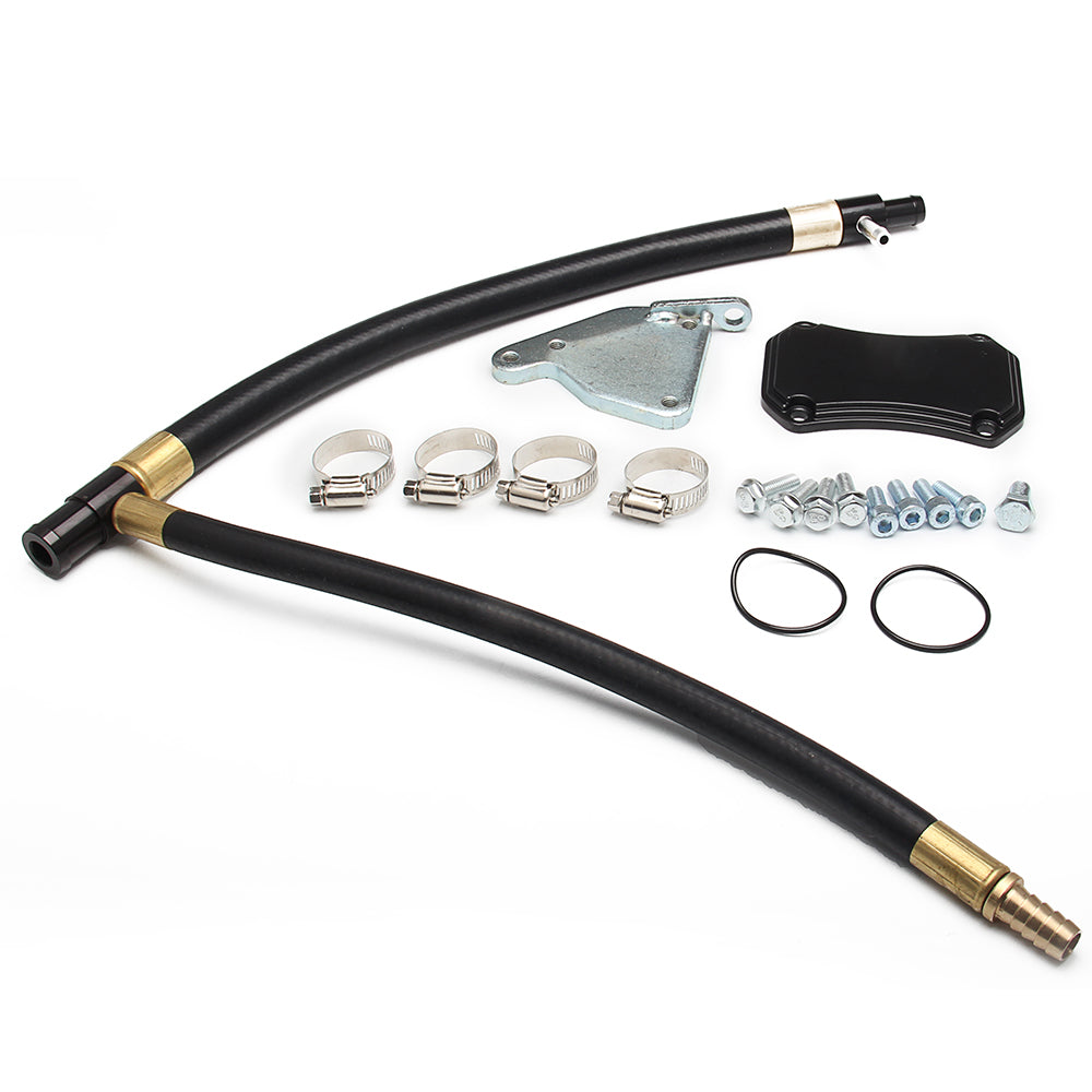 Auto Racing EGR Valve Cooler Delete Kit For 2011-15 Chevrolet 6.6L HD LML Duramax Diesel Have In Stock