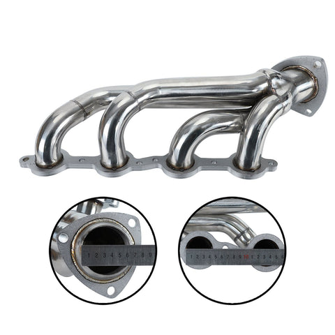 Exhaust Manifold Headers For 02-16 Chevy Silverado 1500 2500HD 4.8L 5.3L 6.0L