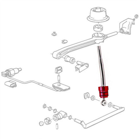 Quick Shift Short Throw Shifter For BMW E30 E36 E39 E46 M3 M5 3/5 Series