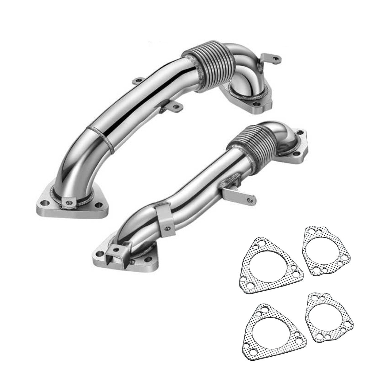 Premium Exhaust Up-Pipe for 2017-2023 L5P 6.6L Duramax Sierra/Silverado 2500 3500