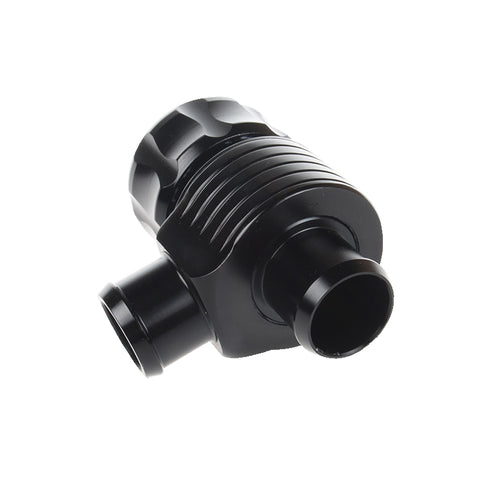 Universal Adjustable 25mm Single Port Turbo Blow Off Dump Valve Black Aluminum