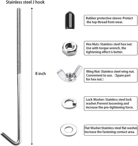 Battery Hold Down Sets,With Billet Aluminum Battery Tie Down Bracket