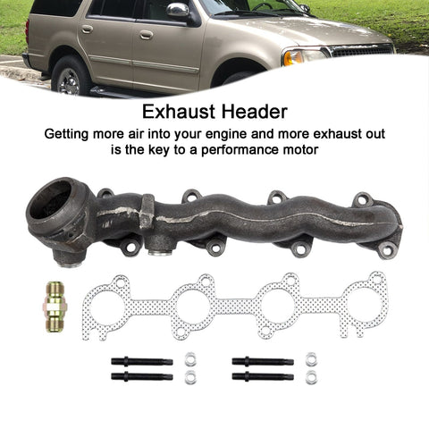 1997-1998 Ford Expedition F-150 F-250 Driver Side Exhaust Manifold Kit (674-407)