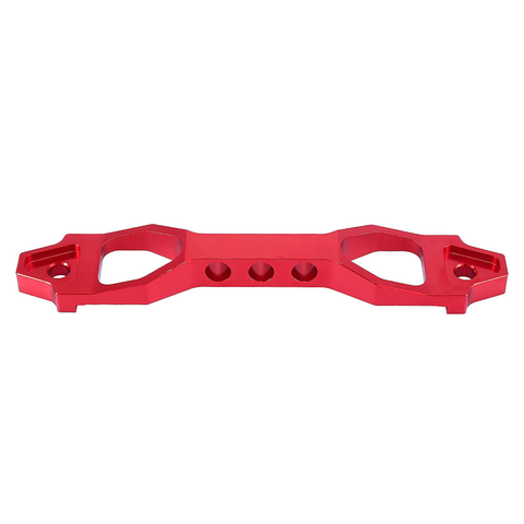 190mm Red Aluminum Alloy Car Battery Tie Down Bracket