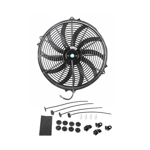 2Pcs Universal 7" 9" 10" 12" 16" Radiator Slim Fan Kit