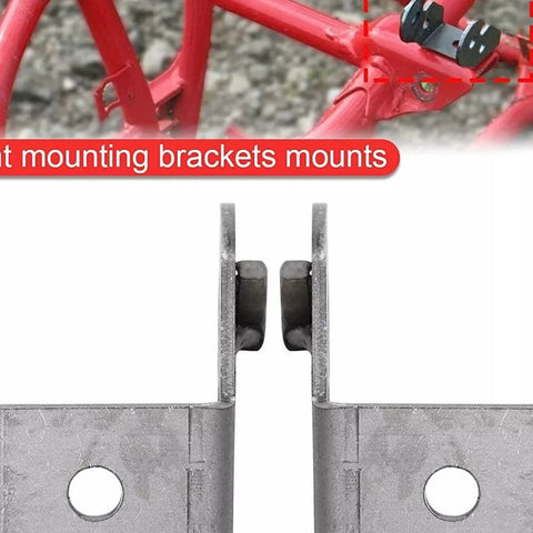 2 x Headlight Mounting Brackets Mounts For Yamaha Banshee Warrior 1987-2006