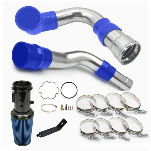 Air Intake Kit Suitable for Ford 08-10 6.4L + Full Set of Intercooler Pipes