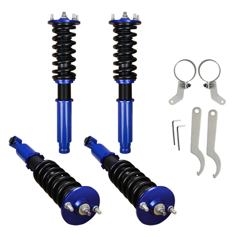 Full Coilover Suspension Spring Struts Kit For 2003-07 Accord 2004-08 Acura TSX