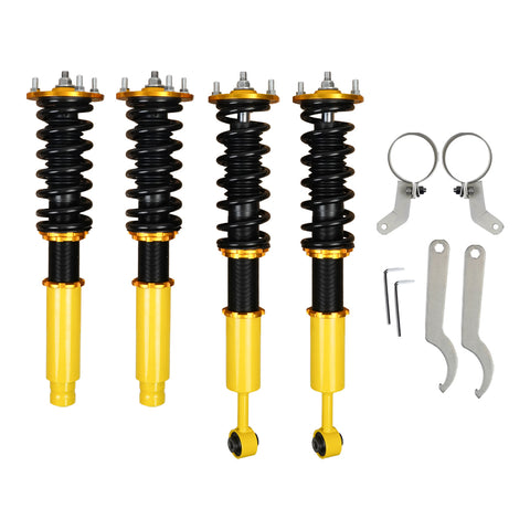 Full Coilover Suspension Spring Struts Kit For 2003-07 Accord 2004-08 Acura TSX