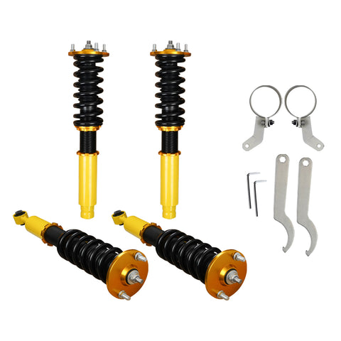 Full Coilover Suspension Spring Struts Kit For 2003-07 Accord 2004-08 Acura TSX