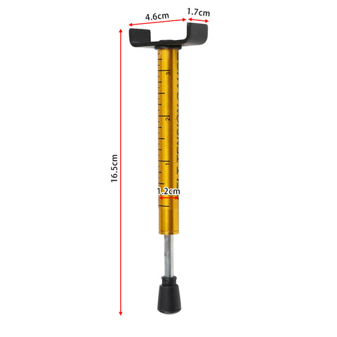 Belt Tension In Gauge, Adjustable 10 Pounds, with L Shaped Pad, Motorcycle Belt Tension Tool