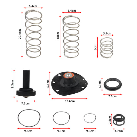 Complete Repair Kit for Wilkins Backflow Preventer Zurn 975XL / 975XL2, available for 3/4"-1" and 1-1/4"-2" models