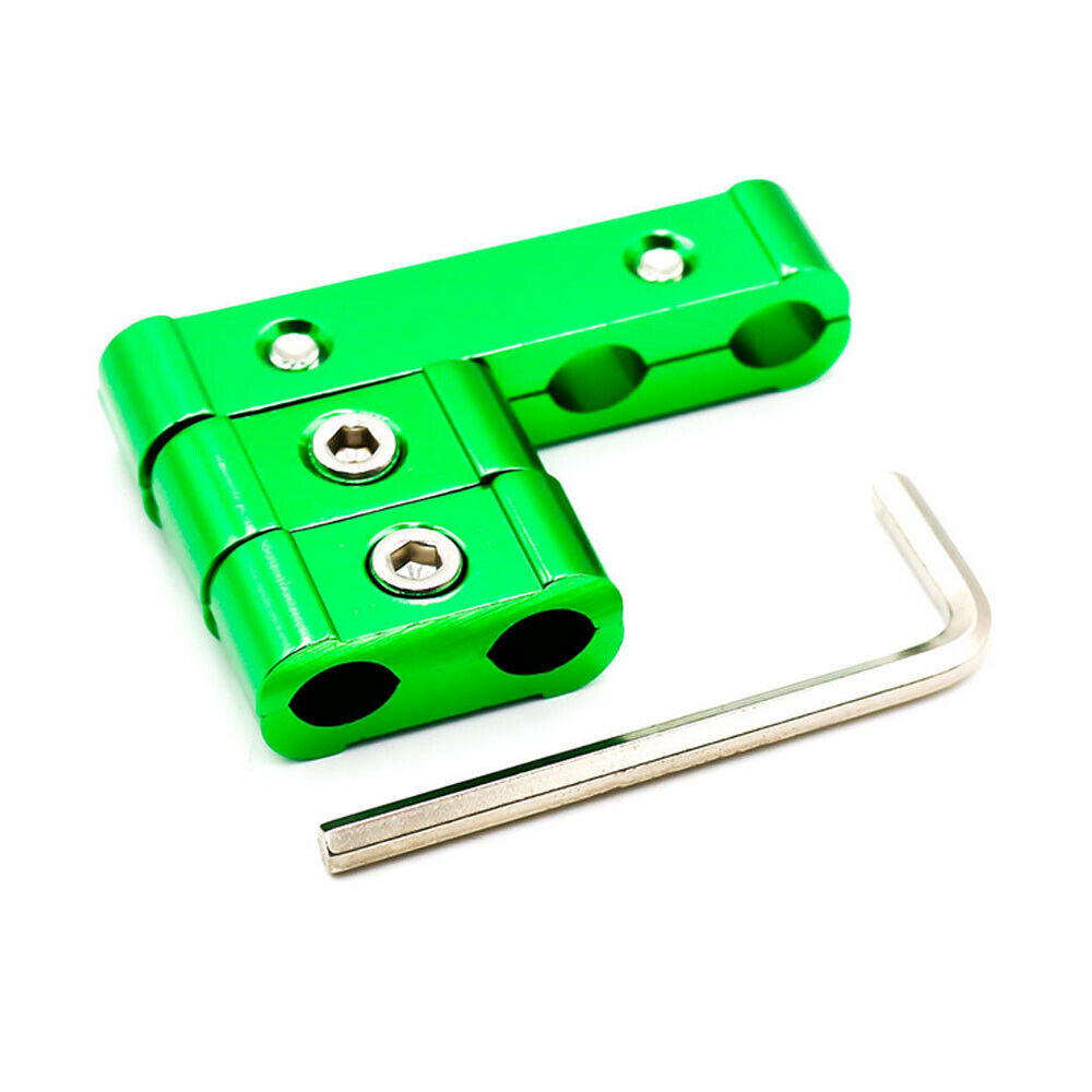 3PCS Aluminum Engine Spark Plug Wire Separator Divider Organizer Clamp Kit for 8mm 9mm 10mm_11
