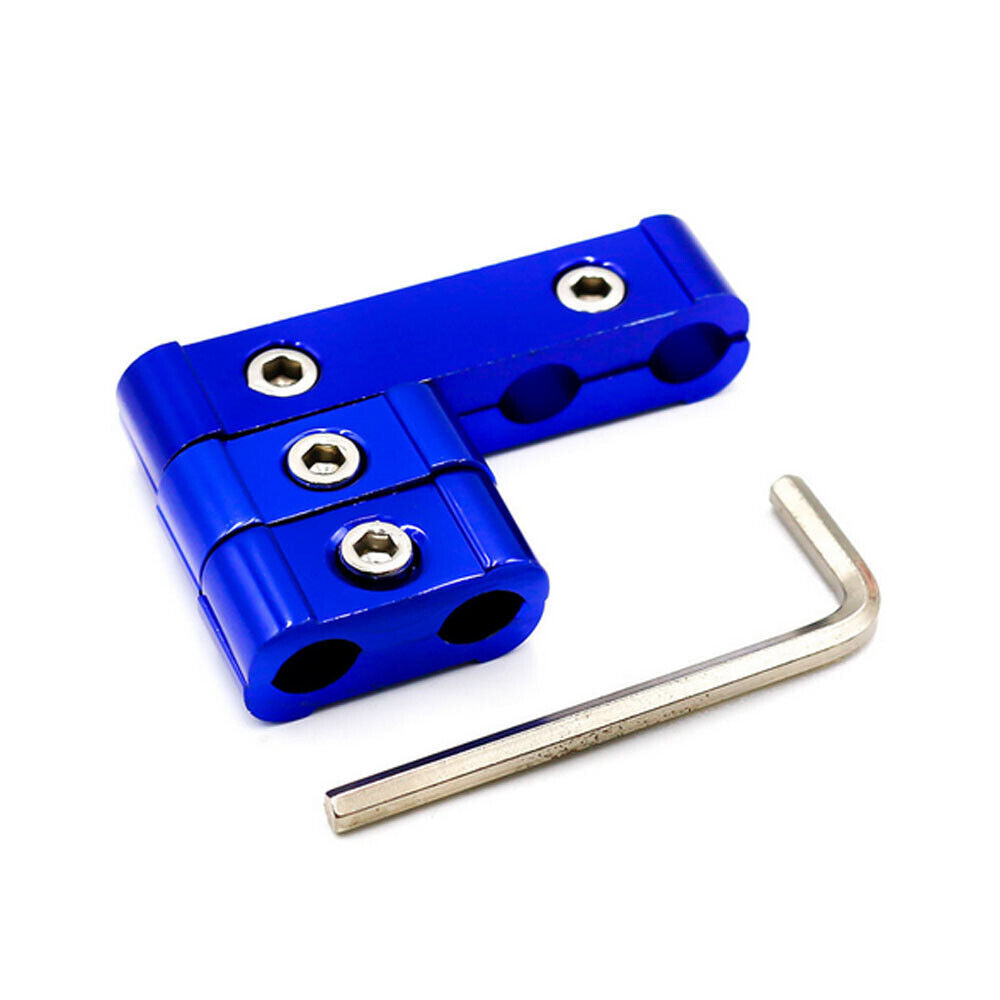 3PCS Aluminum Engine Spark Plug Wire Separator Divider Organizer Clamp Kit for 8mm 9mm 10mm_12