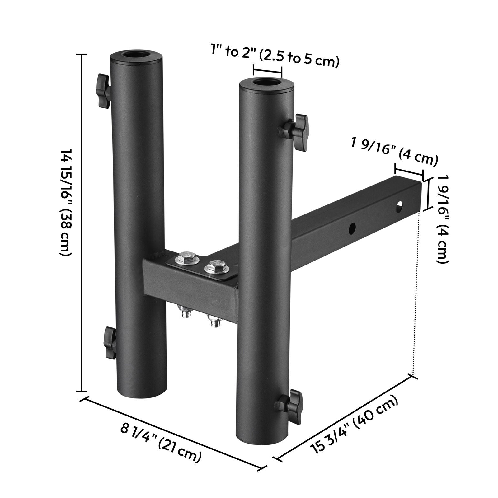 Flag Pole Holder Bracket 2-inch Hitch Receivers SUV RV Jeep Truck Car Trailer_2