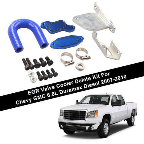 EGR Diesel Delete Kit for 2007-2010 Silverado Sierra with 6.6L Duramax