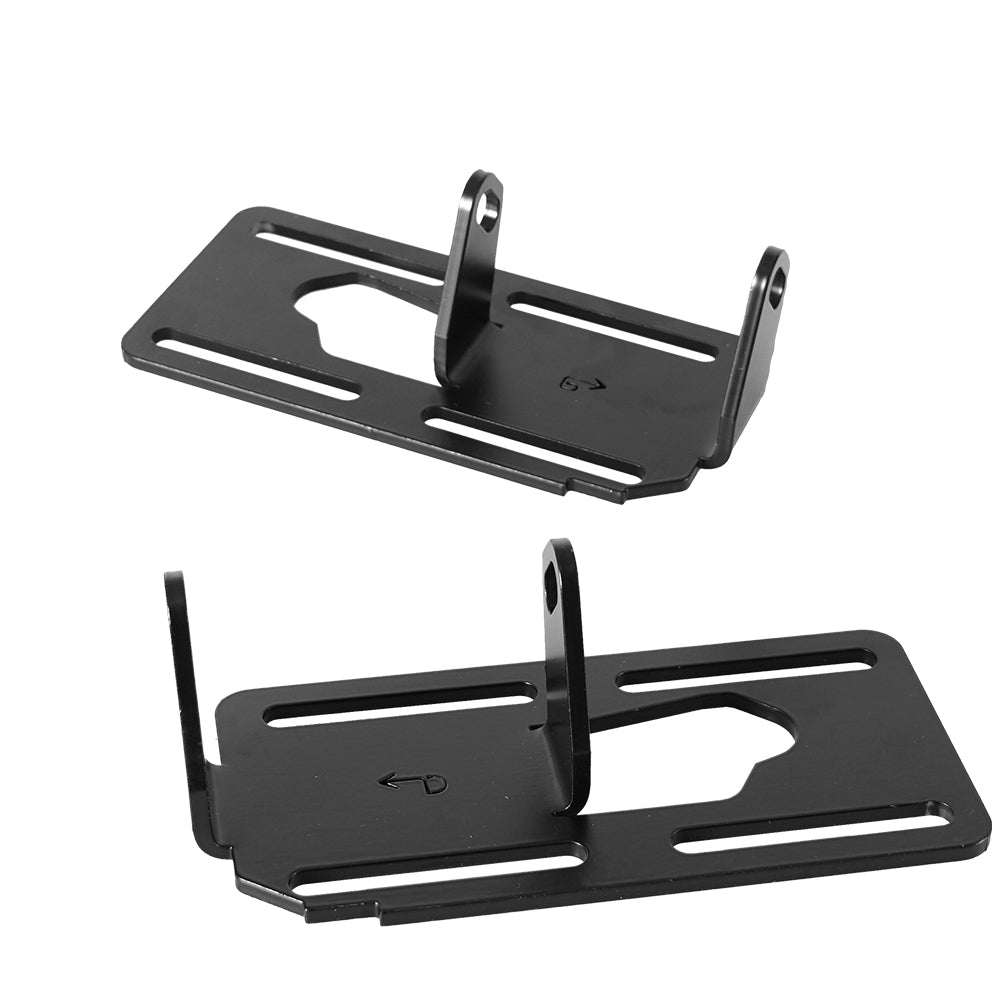 LS Conversion Swap Mounts Compatible with 88-99 4x4 Chevy Truck Plain Steel DD-2575-4_2