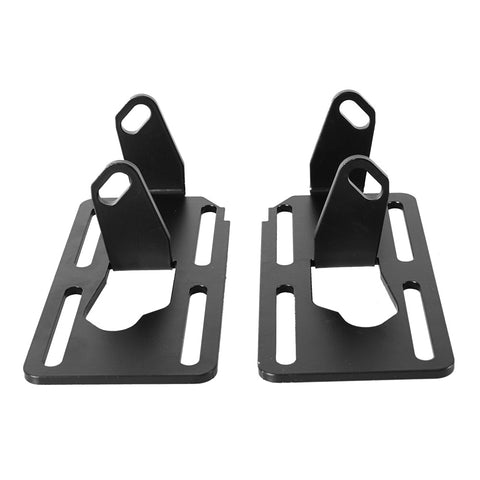 LS Conversion Swap Mounts Compatible with 88-99 4x4 Chevy Truck Plain Steel DD-2575-4_5