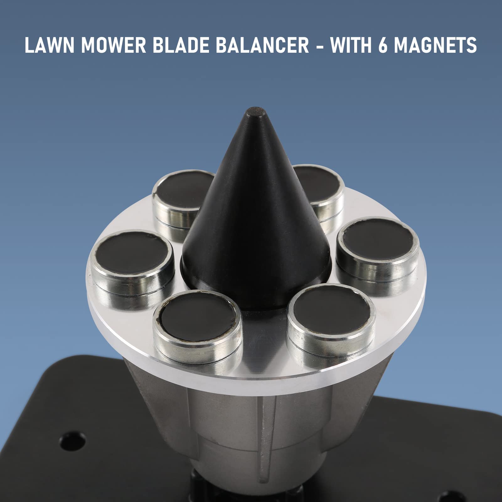 GSTP Lawn Mower Blade Balancer Replaces 42-047 339075B Magnetic Wall Mount Blade Balancer