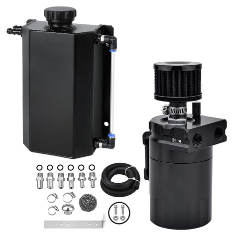 Universal 1L/2L Coolant Radiator Tank Overflow Tank Reservoir Expansion