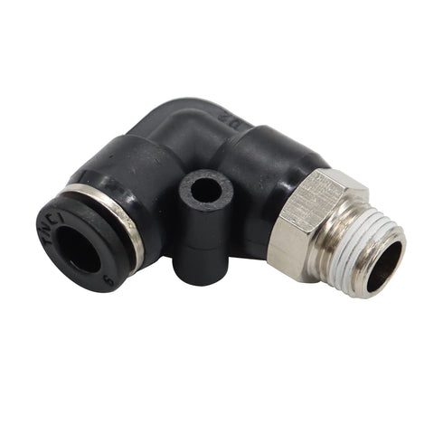 PUSH LOCK Black Vacuum Fitting Kit Turbo Wastegate