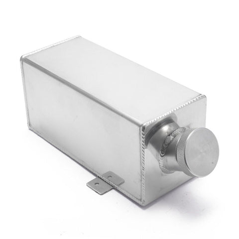 1.75L Aluminium Windscreen Washer Bottle Intercooler Spray Tank With Cap Silver