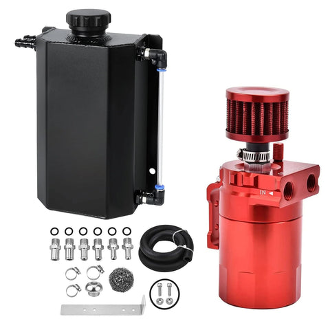 Universal 1L/2L Coolant Radiator Tank Overflow Tank Reservoir Expansion