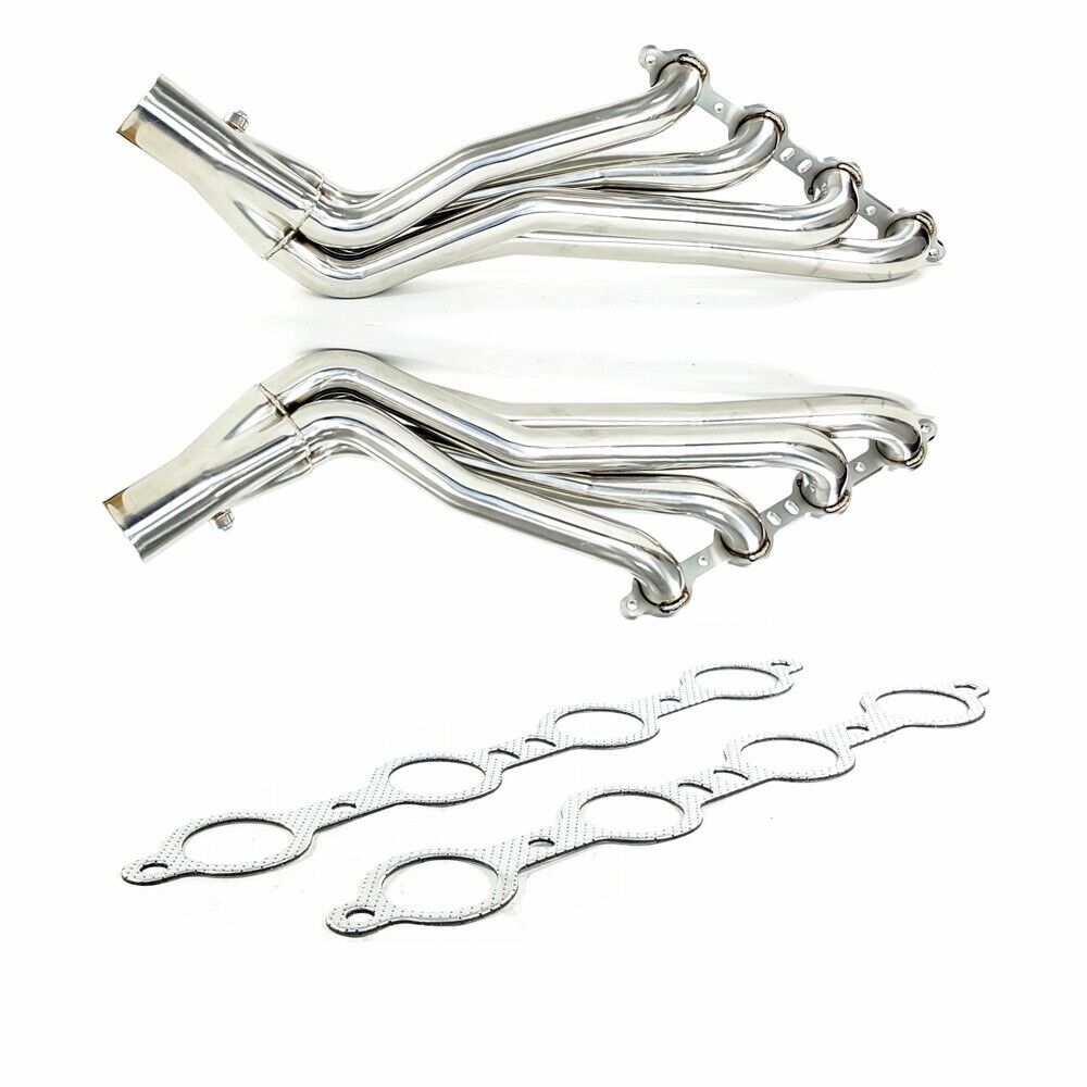 GSTP LS Swap Long Tube Headers 1-7/8"" for Chevy GMC C10 C1500 LS1 LS2 LS3 LS6 LS7_7