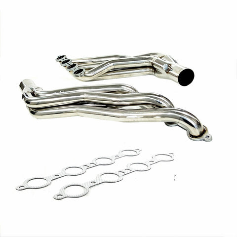 GSTP LS Swap Long Tube Headers 1-7/8"" for Chevy GMC C10 C1500 LS1 LS2 LS3 LS6 LS7_9