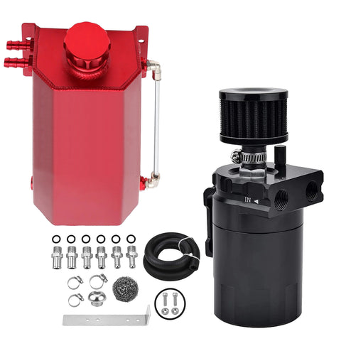 Universal 1L/2L Coolant Radiator Tank Overflow Tank Reservoir Expansion