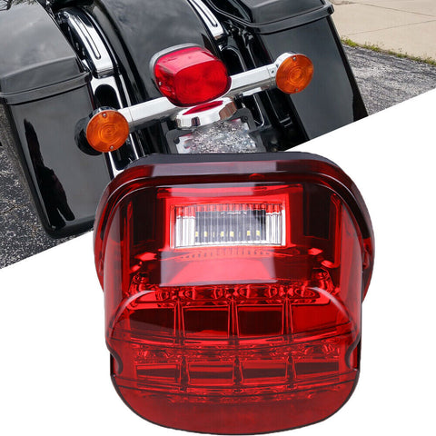 Harley LED Tail Light for 2000-2017 Models - Smoked 3-in-1 Brake Light