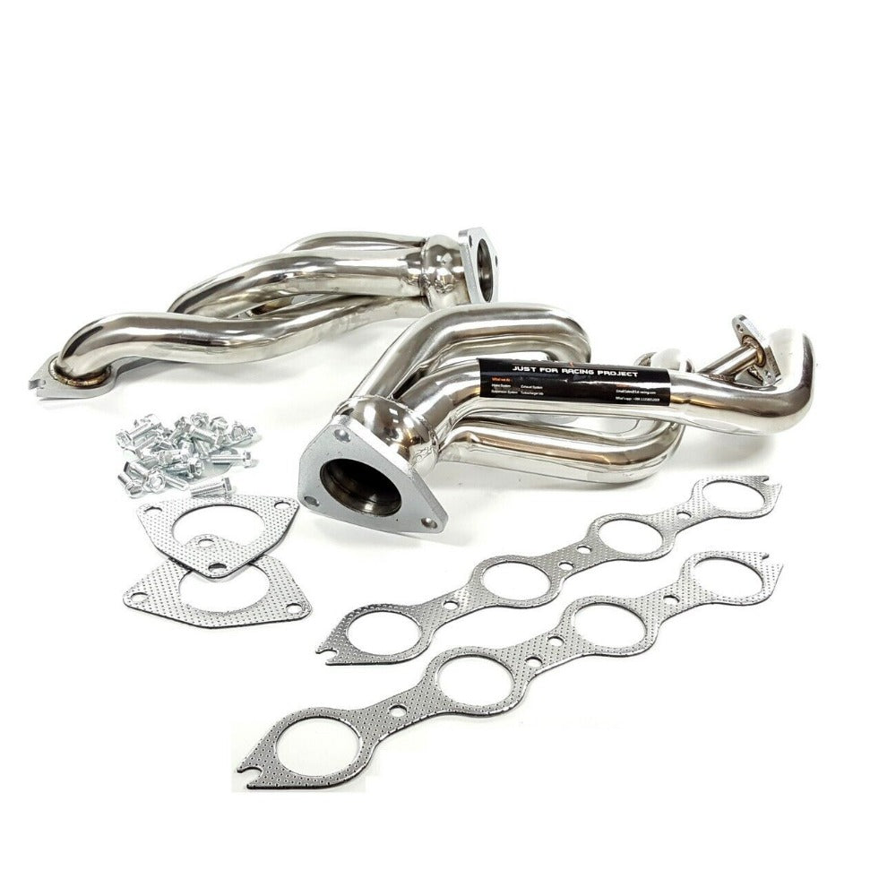 99-06 Chevy&GMC Suburban Silverado Sierra 1500 Yukon 4.8L 5.3L Stainless Exhaust Manifold Headers