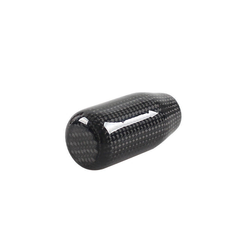 Universal Forged Carbon Fiber Manual Gear Gear Shift Knob Lever Shifter Black