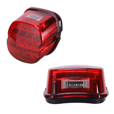 Harley LED Tail Light for 2000-2017 Models - Smoked 3-in-1 Brake Light