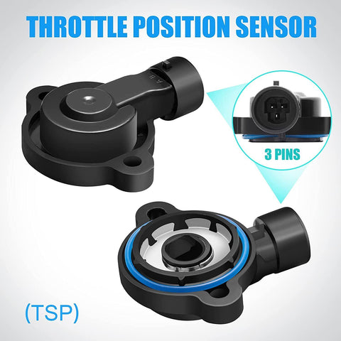 Throttle Position Sensor and Idle Air Control Valve Set Fit For LS Chevy GM