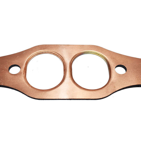 For SB Chevy 327 305 350 Reusable SBC Oval Port Copper Header Exhaust Gaskets