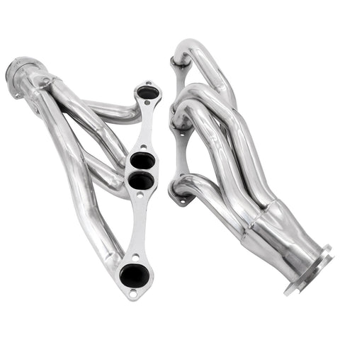 Chevy 265-400 V8 Small Block SBC Stainless Steel Shorty Manifold Header