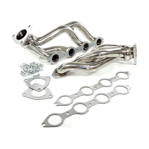 99-06 Chevy&GMC Suburban Silverado Sierra 1500 Yukon 4.8L 5.3L Stainless Exhaust Manifold Headers