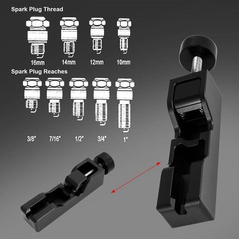 Universal Spark Plug Gap Caliper Tool For Most 10mm 12mm 14mm 16mm Spark Plugs