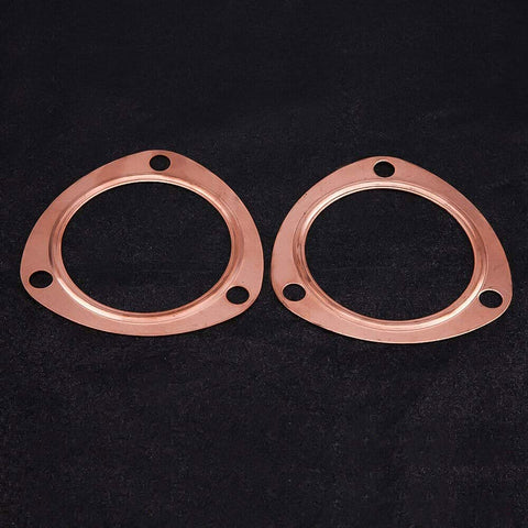 2x 2.5inch Copper Header Exhaust Collector Gaskets