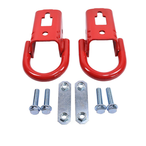 Pair Of Tow Hooks For 2015-2021 Ford F-150 F150 Front LH & RH FL3Z17N808A