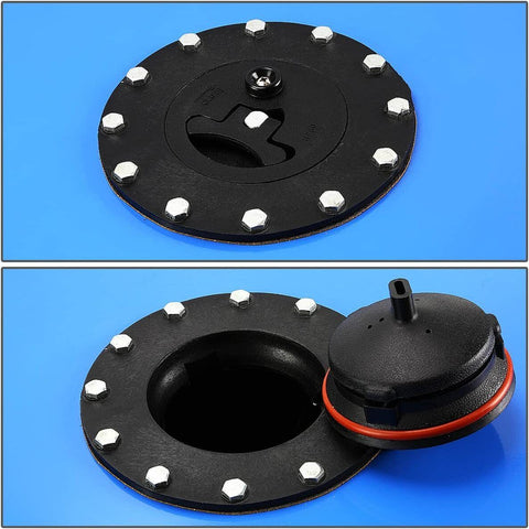 20 Gallon Aluminum Race Drift Fuel Cell cap Tank Level Sender Black